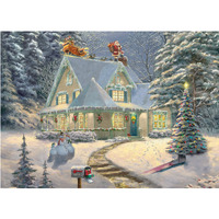 Ceaco - Thomas Kinkade - Holiday - Midnight Delivery - 1000 Piece Jigsaw Puzzle