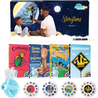 Moonlite Storytime Mini Projector With 4 Classic Stories  A Magical Way To Read  Digital Storybooks  Corduroy  Llama Llama  Diggersaurs  And The Little Engine That Could