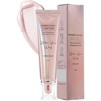 Facescanada Strobe Cream - Rose Gold | With Shea Butter & Hyaluronic Acid | Hydrating & Illuminating Makeup | For Radiant Dewy Skin | 1.01 Fl Oz (30Ml)