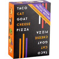 Taco Cat Goat Cheese Pizza - Halloween Edition - Halloween Party Games For Kids And Adults - Halloween Party Favors  Halloween School Party Prize  Trick Or Treat Gift  Kids Ages 8+