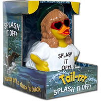 Celebriducks - Tail-Rrr - Floating Rubber Ducks - Collectible Bath Toy Gift For Kids & Adults Of All Ages