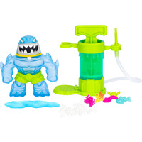 Heroes Of Goo Jit Zu Hero Creator Thrash With 3 Unique Goo Fillings  Mix  Fill & Create Your Own Stretchy Action Figure  Play Again And Again