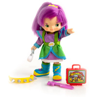 Rainbow Brite 5.5-Inch Stormy Poseable Fashion Doll With 4 Surprise Reveal Accessories
