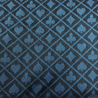 Speed Cloth Poker Table Fabric - 108X60 Inch Section Of Suited Casino Card Game Table Felt Top Cover-Blue