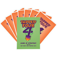 Tapped Four Card Game  2 To 8 Players - Strategy  Luck  Laughter  Nonstop Fun For Family And Friends