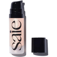 Saie Mini Glowy Super Gel Lightweight Illuminator - Luminizer + Makeup Primer For Glowing Skin - Enriched With Vitamin C + Hydrating Squalane Oil - Wear Alone Or Under Makeup - Roseglow (0.5 Oz)