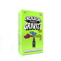 Cards Vs Gravity Pro: Includes Travel Bag And Extra Cards | Fun Family Game For 2-8 Players  Best New Stacking Game (Large)