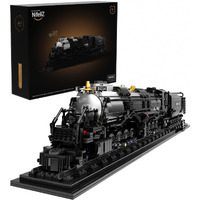 Nifeliz Big Boy Locomotive  Articulated Steam Locomotive Building Block Set  Legendary Steam Train Display Kit For Gift Giving (1 818 Pieces)