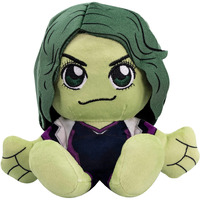 Bleacher Creatures Marvel She Hulk 8"" Kuricha Sitting Plush- Soft Chibi Inspired Toy