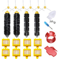 Joybros 20-Pack Replacement Parts Compatible For Irobot Roomba Accessories 700 Series 760 761 770 780 790 Filter Brush Vacuum Cleaner Replenishment Kit