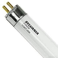 (2 Pack) Sylvania 21316 - F13T5/Cw 13 Watt T5 Linear Fluorescent Tube Light Bulb F13T5 13W Temp 4200K Alt To 4100K
