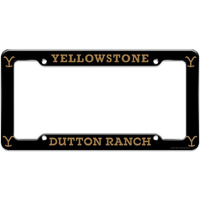 Graphics & More Yellowstone Tv Show Dutton Ranch License Plate Tag Frame