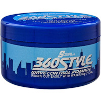 Lusters S-Curl 360 Wave Control Pomade 3 Ounce (88Ml) (6 Pack)