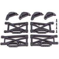 Team Associated Rival Mt10 Suspension Arm Set Asc25804 Elec Car/Truck Replacement Parts