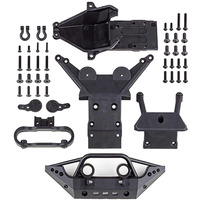 Team Associated Rival Mt10 Skid Plates Set Asc25801 Elec Car/Truck Replacement Parts