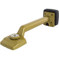 Roberts 10-501 Golden Touch""Gt"" Carpet Knee Kicker With Extra Wide Head  High Contour Neck And 2-Inch Thick Bumper Pad   Yellow