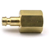 Weldingcity Adapter For Hose Quick Connection Male Gas Plug 0.355"" (9Mm) To Female 5/8""-18 Rh B-Size