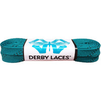 Derby Laces Teal 72 Inch Waxed Skate Lace For Roller Derby  Hockey And Ice Skates  And Boots