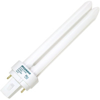 Sylvania 21115 (4-Pack) Cf26Dd/841/Eco 26-Watt Double Tube Comapct Fluorescent Light Bulb  4100K  1710 Lumens  82 Cri  G24D-3 Bi-Pin Base