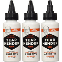 Tear Mender Tg-2 Bishs Nsahul Original Tear Mender Instant Fabric And Leather Adhesive  2 Oz (Pack Of 3)