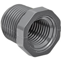 Spears 839 Series Pvc Pipe Fitting  Bushing  Schedule 80  1/2"" Npt Male X 1/4"" Npt Female