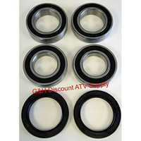Rear Wheel Axle Bearings & Seals For 1985 Honda Atc 250Sx & 250Es Big Red