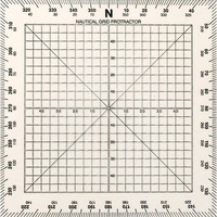 Weems & Plath Marine Navigation Square Protractor (5-Inch)