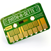 Synth-A-Sette: Create Your Own Banana Keyboard With This Cassette Sized Analog Synthesizer