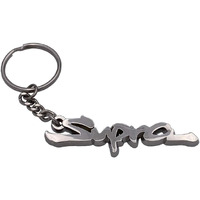 Boostnatics Car Badge Keychain Keyring Compatible With Supra Key Fob (Chrome)