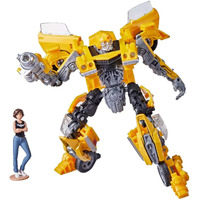 Transformers 2021 Buzzworthy Bumblebee Studio Series #15Bb Deluxe Classic Camaro Bumblebee With Charlie Figure