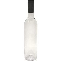 Nicebottles Plastic Wine Bottle & Screw Cap  Clear  750Ml