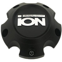 Ion Alloy C-565-6 C10134Mb03 Matte Black Wheel Center Cap