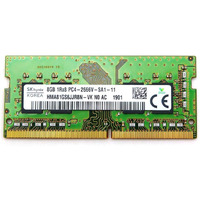 Sk Hynix 8Gb 1Rx8 Ddr4 So-Dimm Pc4-21300 2666Mhz Memory Module Hma81Gs6Jjr8N-Vk