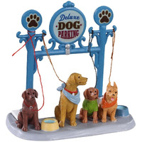Lemax Dog Parking #13567