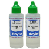 Taylor Technologies R-0009-C Sulfuric Acid .12N 2 Oz (Pack Of 2)