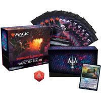 Magic: The Gathering Adventures In The Forgotten Realms Bundle | 10 Draft Boosters (150 Magic Cards) + Accessories