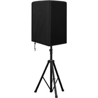 Yexcend Speaker Cover For 15 Inch Pa/Dj Powered Speaker Mounted On Stand  Outdoor Speaker Covers Uv Protection Water Resistant Dustproof 600D Oxford Cloth(Black)
