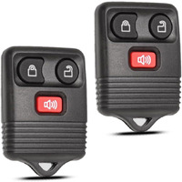 Key Fob Keyless Entry Fits For Ford F150 F250 F350 Explorer Expedition 1998-2016 / Ranger Escape Edge E150 Freestar/Lincoln Navigator Mercury Mazda 3 Button Remote Control Replacement Cwtwb1U345