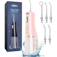 Onlyone Water Dental Flosser Pick For Teeth  300Ml Portable Oral Irrigator  Rechargeable Travel Irrigation Cleaner  Professional Electric Flossing Cleaning Picks For Teeth Cleaning Ipx7 Waterproof