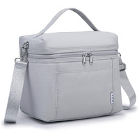 Nol Natural Organic Lifestyle Insulated Lunch Bags For Women Cooler Bag Lightweight Nylon Waterproof Lunch Box For Work (Small