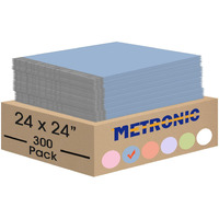 Metronic Poly Mailers 24X24 300Pack  Strong Adhesive Shipping Envelopes For Clothing  Waterproof Shipping Bags For Small Businesses  Flexible Mailers Poly Bags For Shipping Packages Bags Blue