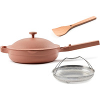Our Place Always Pan 2.0-10.5-Inch Nonstick  Toxin-Free Ceramic Cookware | Versatile Frying Pan  Skillet  Saute Pan | Stainless Steel Handle | Oven Safe | Lightweight Aluminum Body | Spice
