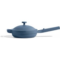 Our Place Always Pan - Mini 8.5 -Inch Nonstick  Toxin-Free Ceramic Cookware | Versatile Frying Pan  Skillet  Saute Pan | Stay-Cool Handle | Oven Safe | Lightweight Aluminum Body | Blue Salt