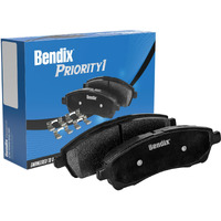 Bendix Priority1 Cfm1084 Semi-Metallic Front Brake Pads For Select Models Chrysler Aspen  Dodge Dakota  Durango  Ram 1500  Mitsubishi Raider  1500 Classic  Dakota