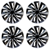 Hubcap Wheel Cover Replacement R15 Hub Caps Universal Wheel Rim Cover Abs Material Exterior Accessories For Car Truck Suv -Set Of 4