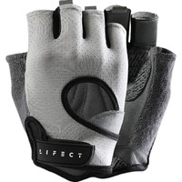 Lifect Freedom Workout Gloves  Knuckle Weight Lifting Shorty Fingerless Gloves With Curved Open Back  For Powerlifting  Gym  Women And Men(Grey  Medium)