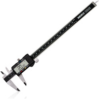 Neiko 01408A 8  Electronic Digital Caliper Extra Large Display | 0-8 Inches | Inch/Fractions/Millimeter Conversion | Polished Stainless Steel