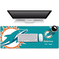Youthefan Nfl Miami Dolphins Logo Series Desk Pad Smu