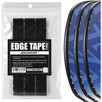 Pickletech Pickleball Paddle Protection Tape - Paddle Head Edge Guard - Racket Edge Protection Tape -Fit Perfectly Curved Edge -No Wrinkling White 30Mm