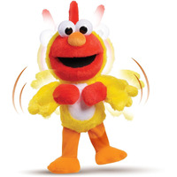 Just Play Sesame Street Chicken Dance Elmo Feature 13 Inch Plush  Interactive Singing And Dancing Plush  Stuffed Animal. Kids Toys For Ages 2 Up